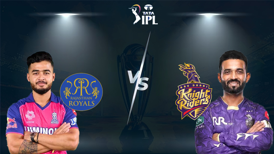 🏏 KKR vs RR – IPL 2025 Clash at Eden Gardens