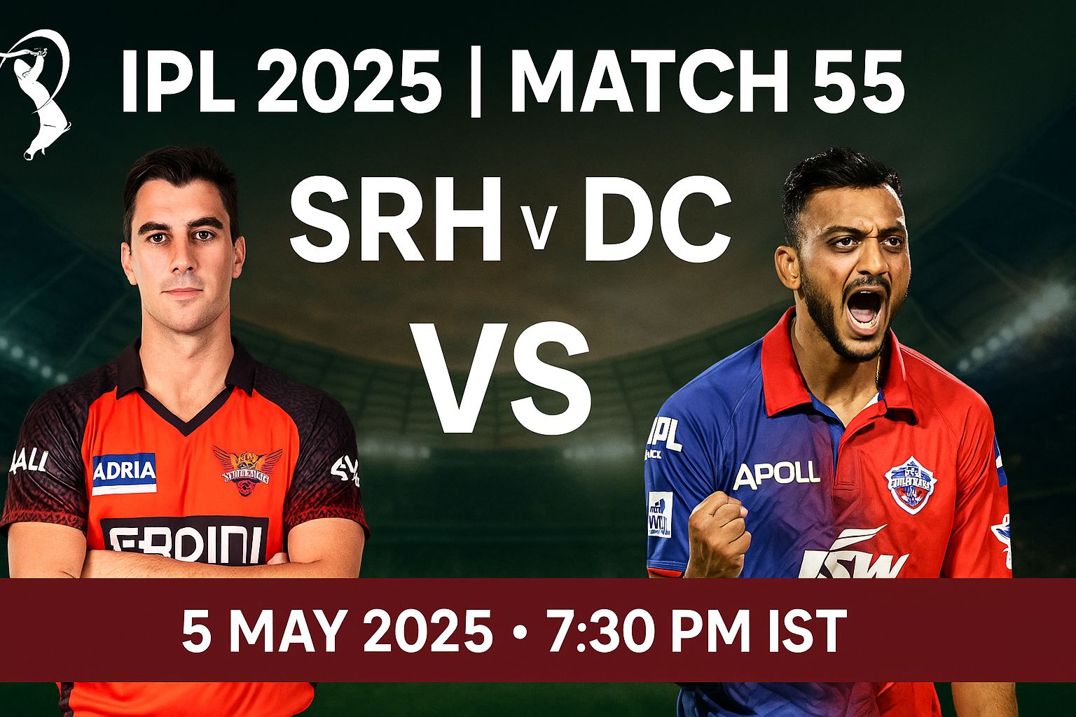 SRH vs DC IPL 2025 Match Preview: A High-Voltage Clash Awaits!